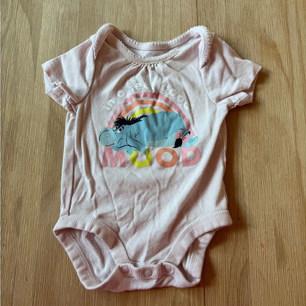 Disney Baby Pink Onesie